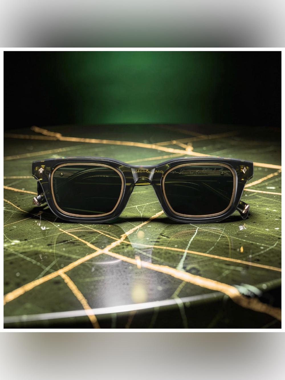 Walton & Mortimer No.27 "Gotham" Limited Edition Sunglasses | Bosco Green
